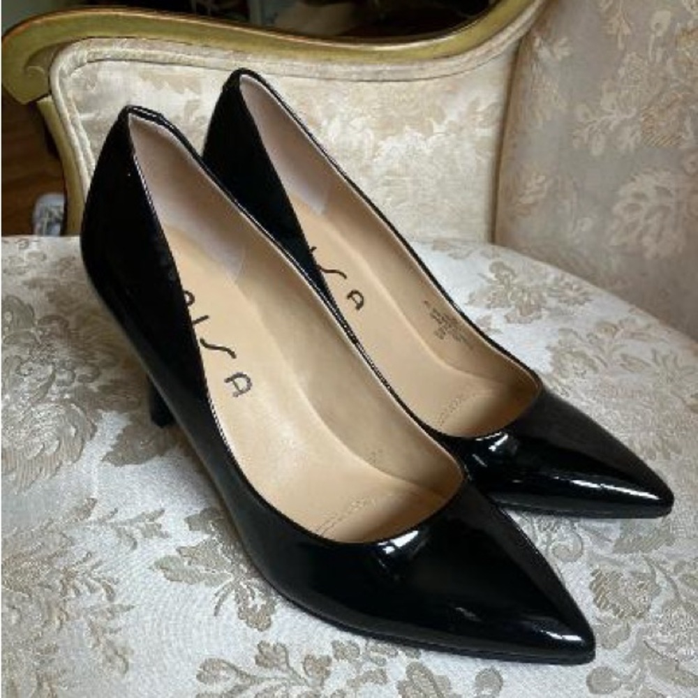 Black Patent Classic Pump